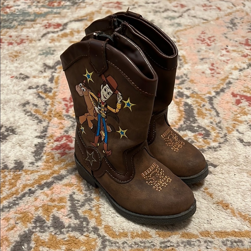 Toddler Cowboy Boots - Toy Story woody and bullseye